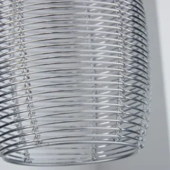 Cigar Wire Silver Easy Fit Pendant Shade -EGLO Shop 1000011016 alt02