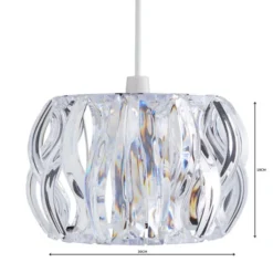 Wavy Jewel Easy Fit Pendant Shade -EGLO Shop 1000070620 alt04