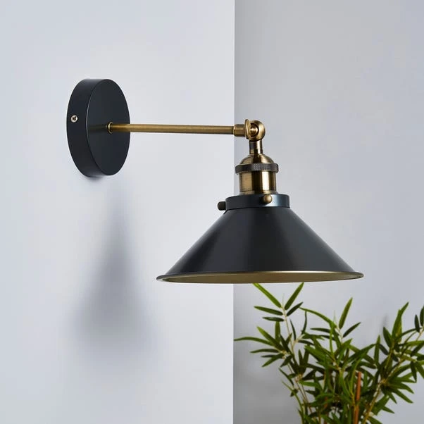Logan Industrial Grey Wall Light 2 Logan Industrial Grey Wall Light - Image 2