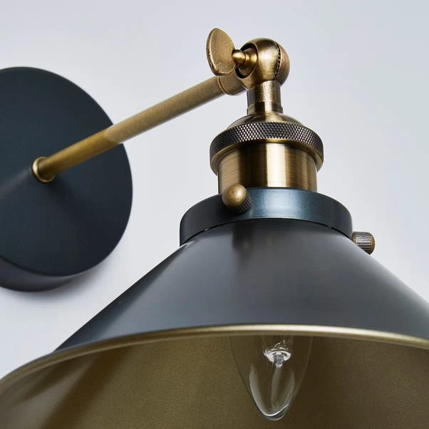 Logan Industrial Grey Wall Light 3 Logan Industrial Grey Wall Light - Image 3