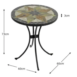 Memphis 60cm Bistro Table -EGLO Shop 1000116848 alt09
