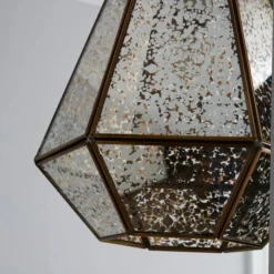 Bemus Mercury Glass Easy Fit Pendant Shade -EGLO Shop 1000119709 alt02