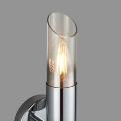Corvus Chrome Wall Light 8 Corvus Chrome Wall Light -EGLO Shop 1000137354 alt02