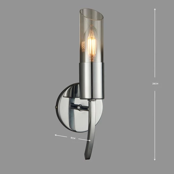 Corvus Chrome Wall Light 5 Corvus Chrome Wall Light - Image 5