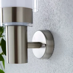 Adoni Steel Outdoor Wall Light -EGLO Shop 1000137364 alt02