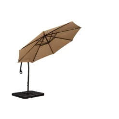 3m Royal Craft Deluxe Pedal Operated Rotational Cantilever Parasol With Cross Stand -EGLO Shop 1000147609 alt03