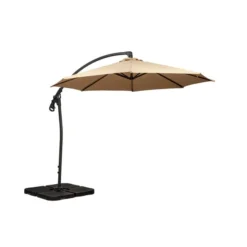3m Royal Craft Deluxe Pedal Operated Rotational Cantilever Parasol With Cross Stand -EGLO Shop 1000147609 alt04