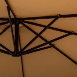 3m Royal Craft Deluxe Pedal Operated Rotational Cantilever Parasol With Cross Stand -EGLO Shop 1000147609 alt05