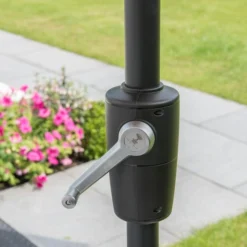 3m Elizabeth Crank And Tilt Taupe Parasol -EGLO Shop 1000148387 alt04