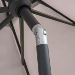 3m Elizabeth Crank And Tilt Taupe Parasol -EGLO Shop 1000148387 alt05