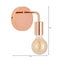 Adonis Copper Wall Light -EGLO Shop 1000149077 alt06