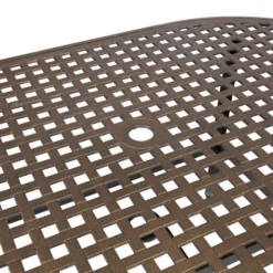 Oval 6 Seater Black And Bronze Dining Set -EGLO Shop 1000162668 alt05