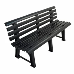 Brindisi 3 Seater Dark Grey Bench -EGLO Shop 1000162723 alt02