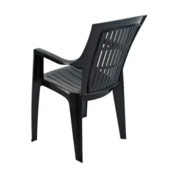 Tivoli 2 Seater Dark Grey Bistro Set With Parma Chairs -EGLO Shop 1000162754 alt07