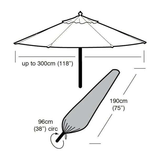 Garland Large Parasol Cover 2 Garland Large Parasol Cover - Image 2
