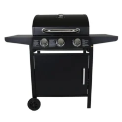 Charles Bentley Steel 3 Burner Gas BBQ -EGLO Shop 1000169566 alt03