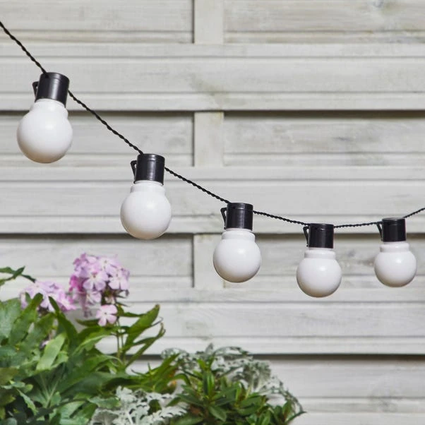 Elements 5m 20 LED Festoon Outdoor String Lights 2 Elements 5m 20 LED Festoon Outdoor String Lights - Image 2