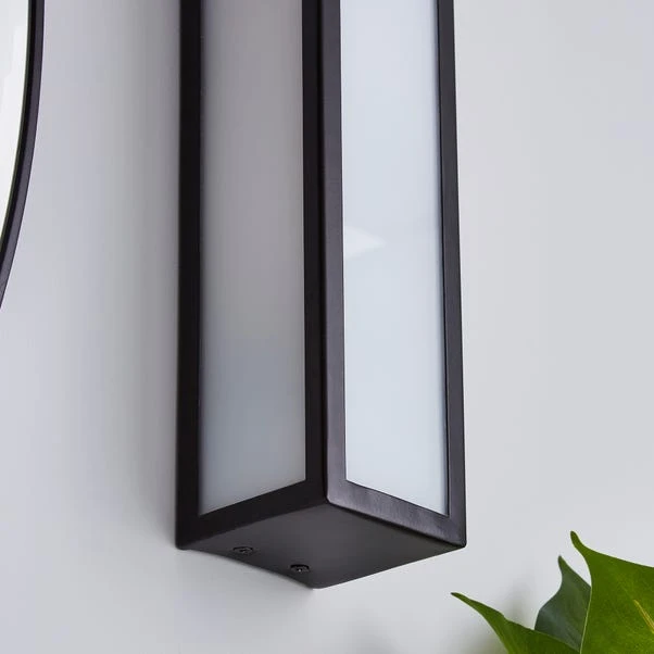 Fletcher Boxed Bathroom Wall Light Black 3 Fletcher Boxed Bathroom Wall Light Black - Image 3