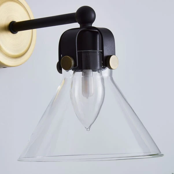 Paulson Bathroom Wall Light Antique Brass 3 Paulson Bathroom Wall Light Antique Brass - Image 3