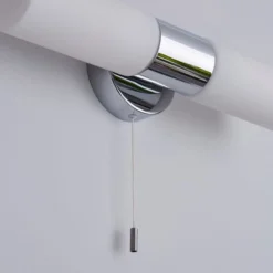 Porto Bathroom 2 Light Wall Light Chrome -EGLO Shop 1000182581 alt03