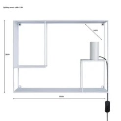 Bradford Shelf Wall Light With Magnetic Bulb Holder -EGLO Shop 1000183028 alt07