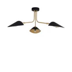 Savona 3 Light Semi Flush Ceiling Light -EGLO Shop 1000183099 alt05