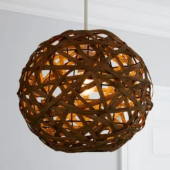 Apollo Bamboo Ball Easy Fit Pendant Shade