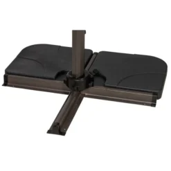 Water Fillable Cross Stand Cantilever Quarter Parasol Base -EGLO Shop 30389056 alt02
