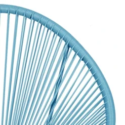 Monaco 2 Seater Blue Egg Chair Bistro Set -EGLO Shop 30396151 alt03