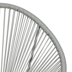 Monaco 2 Seater Grey Egg Chair Bistro Set -EGLO Shop 30396153 alt04