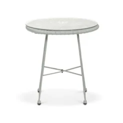 Monaco 2 Seater Grey Egg Chair Bistro Set -EGLO Shop 30396153 alt05