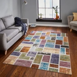 16th Avenue 37A MultiColoured Rug -EGLO Shop 30456015