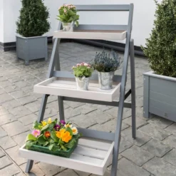 Florenity Folding Plant Pot Shelf -EGLO Shop 30601057