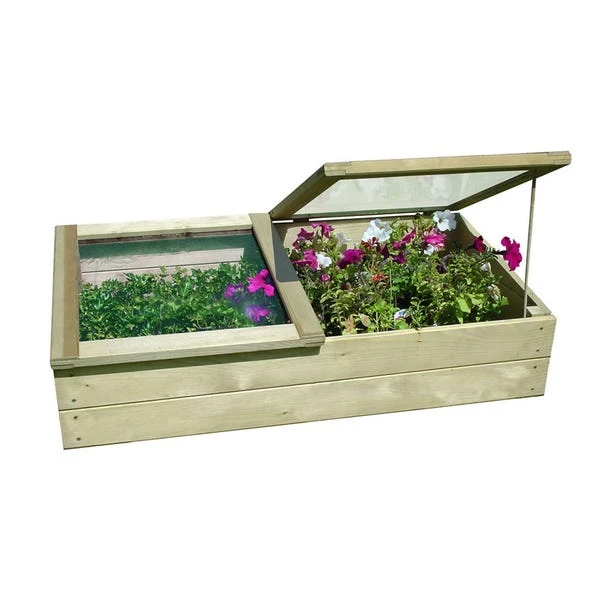 Zest 4 Leisure Wooden Cold Frame 1 Zest 4 Leisure Wooden Cold Frame