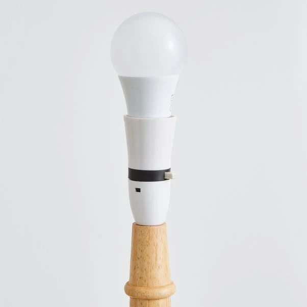Legoli Turned Wood Floor Lamp Base 4 Legoli Turned Wood Floor Lamp Base - Image 4