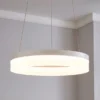 Mickie Integrated LED Hoop Semi Flush Ceiling Light