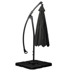 3m Royal Craft Deluxe Pedal Operated Rotational Cantilever Parasol With Cross Stand -EGLO Shop 30650022 alt06