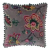 Paoletti Palampur Floral Velvet Cushion