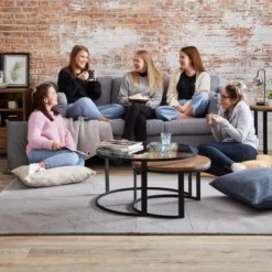 Easton Dobby Floor Cushion -EGLO Shop 30669554 alt07