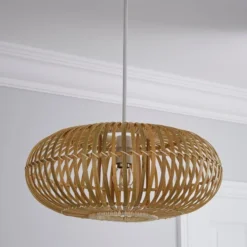 Abrielle Bamboo Easy Fit Pendant Shade -EGLO Shop 30669606 alt01
