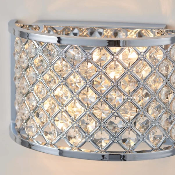 Vogue Hudson 2 Light Crystal Wall Light 2 Vogue Hudson 2 Light Crystal Wall Light - Image 2