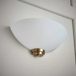 Vogue Welles Frosted Glass Wall Light -EGLO Shop 30671154 alt05