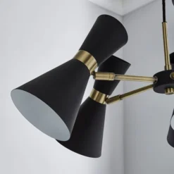 Archie 5 Light Semi Flush Ceiling Light 10 Archie 5 Light Semi Flush Ceiling Light -EGLO Shop 30690621 alt02