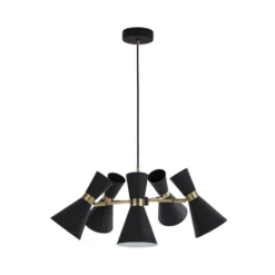 Archie 5 Light Semi Flush Ceiling Light 12 Archie 5 Light Semi Flush Ceiling Light -EGLO Shop 30690621 alt04