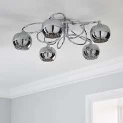Seychelles 5 Light Flush Ceiling Light -EGLO Shop 30690629 alt01