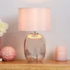Seychelles Mini Blush Pink Table Lamp
