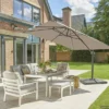 3m Executive Taupe Cantilever Parasol