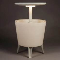 Keter Cool Bar Ice Bucket Table With Lights -EGLO Shop 30695572 alt05