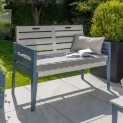 Galaxy 2 Seater Cushioned Bench -EGLO Shop 30695597