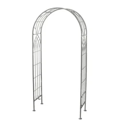 Charles Bentley Grey Wrought Iron Arch